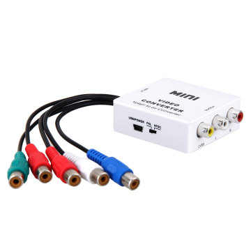 Mini YPbPr to AV/ Cvbs Converter