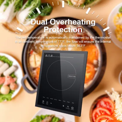 Kids Safety Lock Induction Cooktop with Touch Sensor and Timer