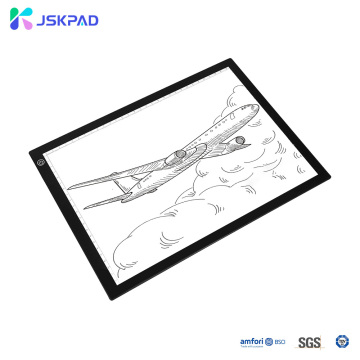 Boîte à lumière de tatouage JSKPAD LED A4 avec échelle
