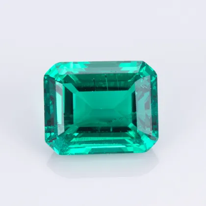 Premium 7x11 Lab Grown Colombian Emerald