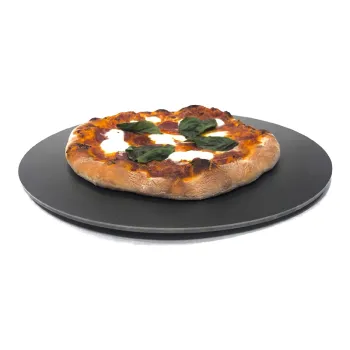 High Performance Pizza carbon Steel bakin Conductive Cooking Round Pizza Steel Plate for Oven steel Cooking Baking