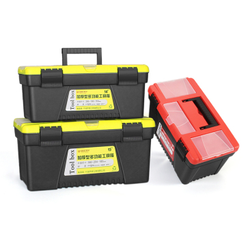 Low Price Customized Plastic Toolbox with Anti-drop Buckle and Disassembled Pallet
