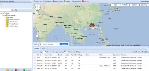 Web Based GPS Tracking Software for Online Tracking (T-01)