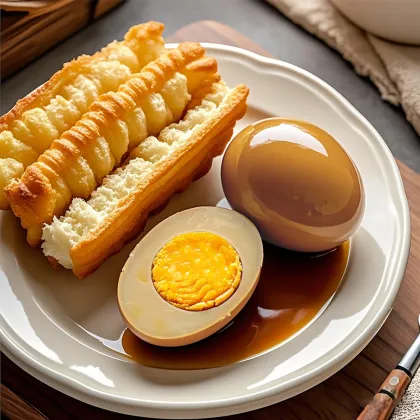 Braised Egg In Soy Sauce