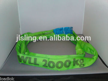 2t round sling endless round sling synthetic round sling lifting belt sling