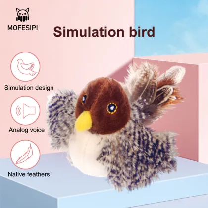 MOFESIPI Electronic Cat Toys: Interactive Toy Bird for Indoor Play