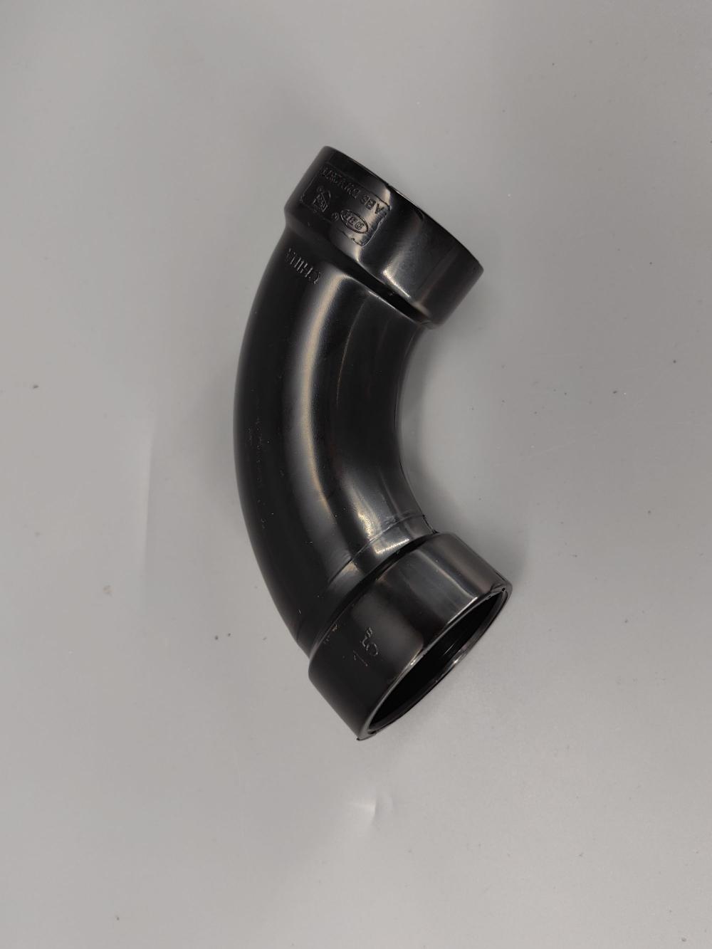 ABS fittings 1.5 inch 90° LONG TURN ELBOW