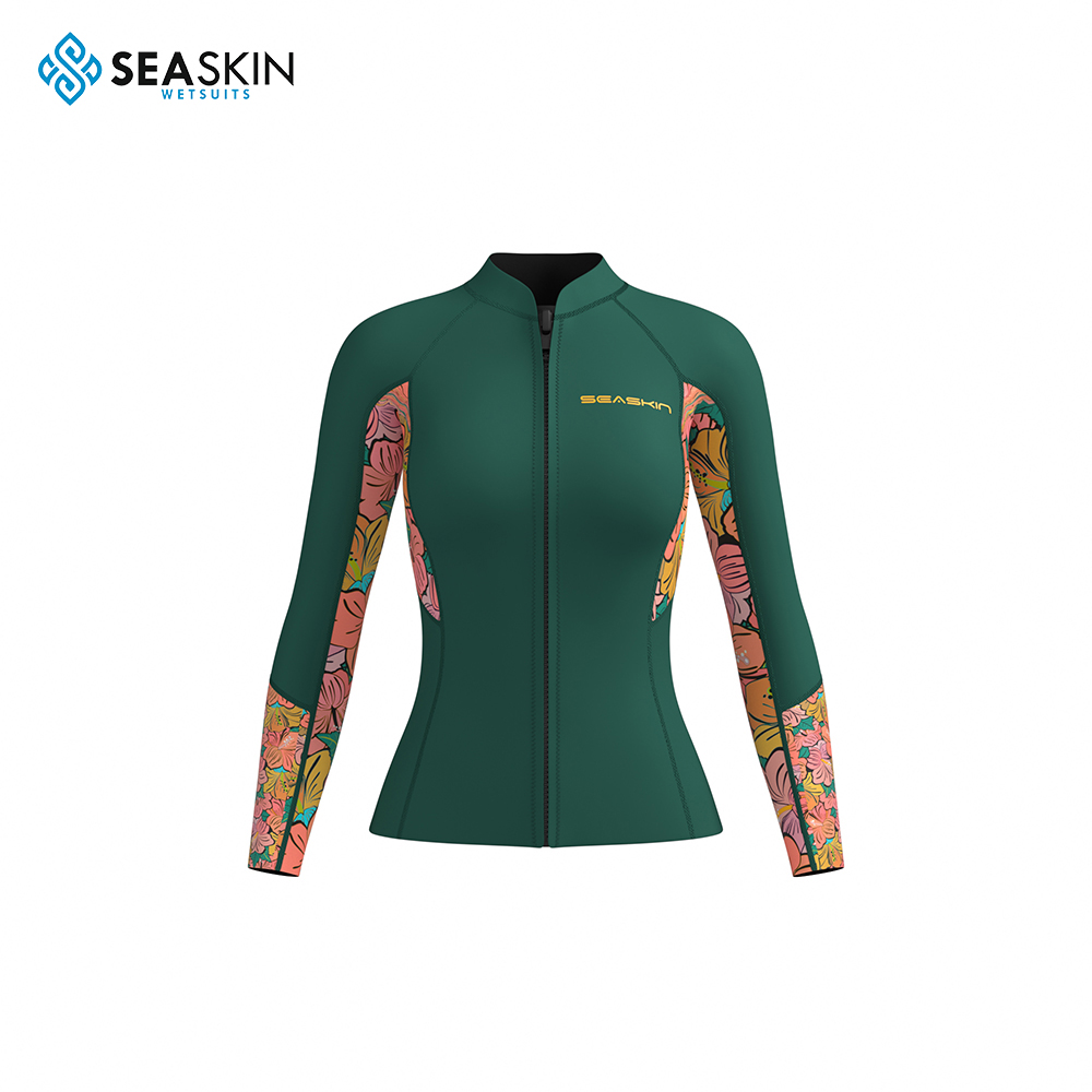 Seaskin CR NEOPRENE Premium Womens WetSuit Jacket