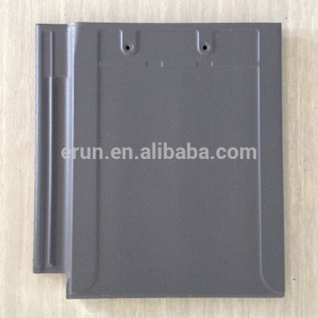 Yixing roof tile glazed in high strength, blue grey coated ceramic roof tiles