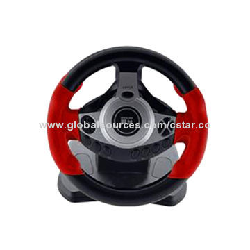 900 degree car game steering wheel for PS2/PS3/PC video game