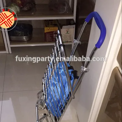 fuxing trolley ,shop trolley ,foldable aluminium trolley