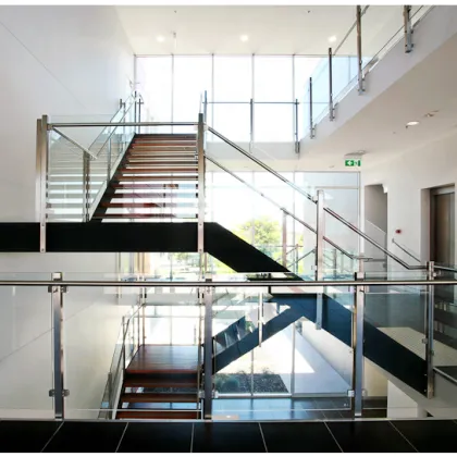 Stainless steel cable railing system
