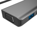 4in1 stazione docking USB-C Hub HDMI per laptop