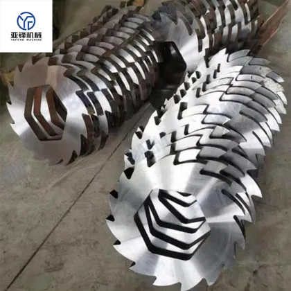 Industrial Cutting Blades and Knives for Shredders