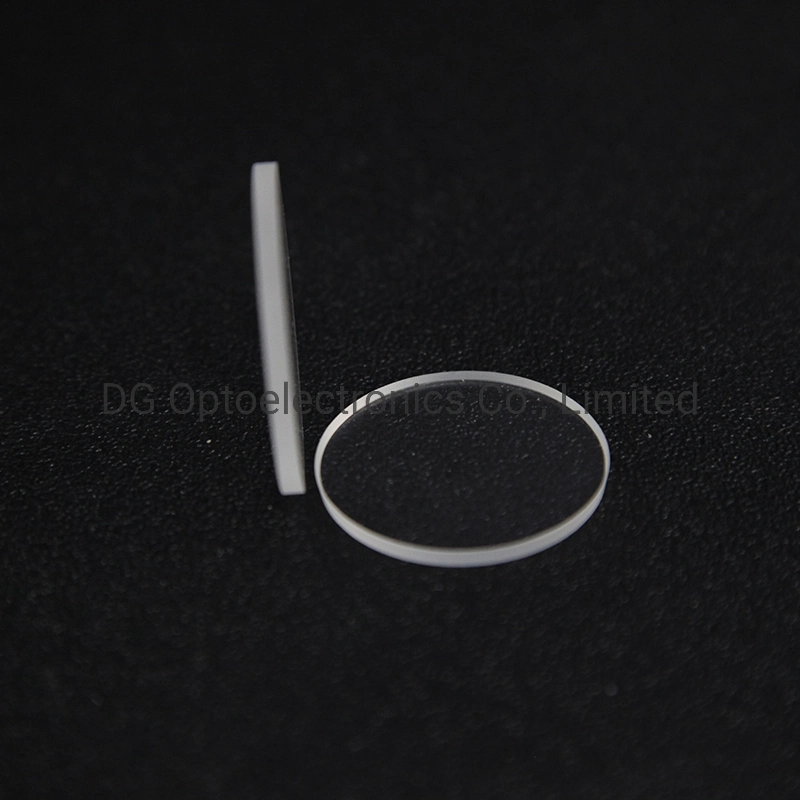 Custom Round Sapphire Windows with Precision Holes