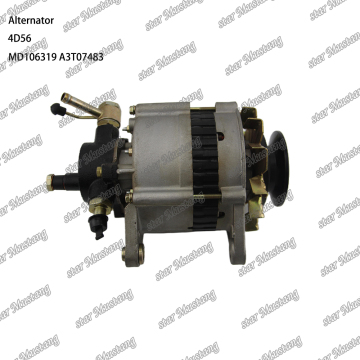 4D56 Alternator 12V - Compatible with Mitsubishi Engine Parts (MD106319, MD162964, A3T15099, A3T07483)