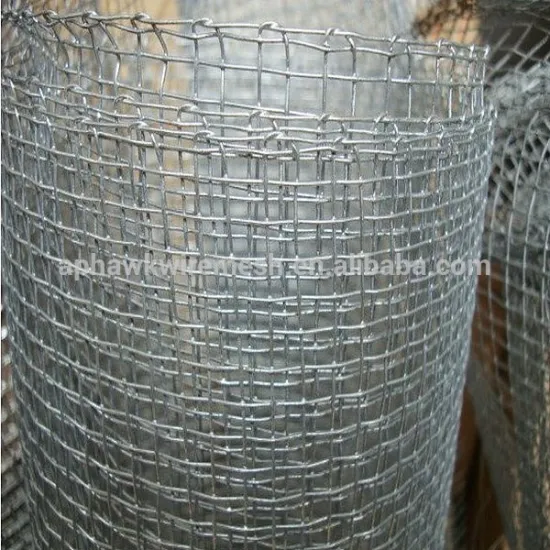 galvanised square wire netting