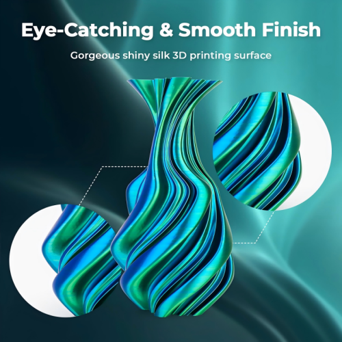 Dual-Layer Silk PLA Filament