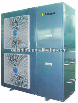 Room heating,cooling and bathroom heater all in one/floor heating, water heater/ air to heat pum/R410A, 6kw~20kw,CE