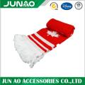 Acrylic Football Fan Murah Rajutan Scarf