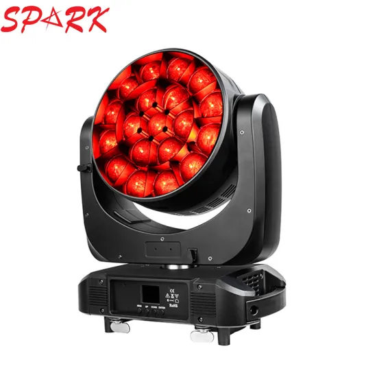 Spark Professional 19x40W RGBW Quad LED Moving Head with Zoom and Bee Eye Effect