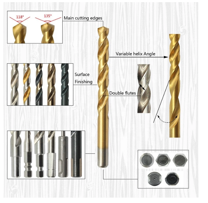 SDS Shank Twist Drill For Stainless Steel Metal 