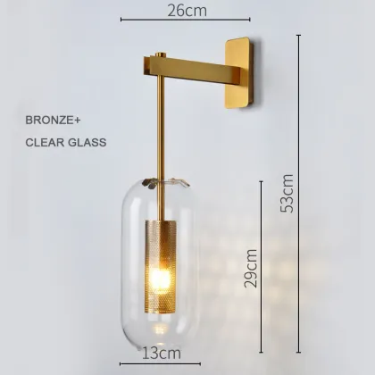 Top sales nordic villa corridor wall lamp