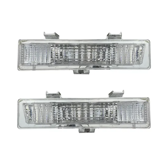 WUKMA 1981-1988 Monte Carlo SS Front Parking Lamp Lens Turn Signal Lights