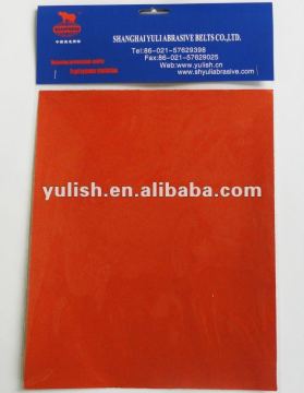 DIY abrasive-Red Aluminum oxide abrasive paper