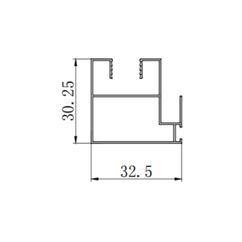 Dies de extrusión de perfil de aluminio de puerta residencial