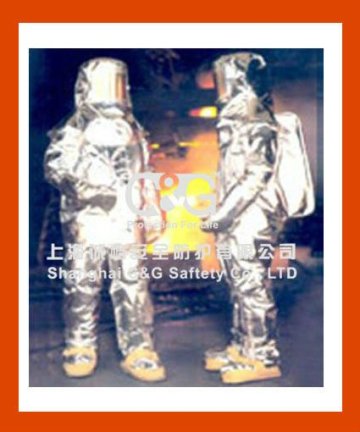 Aluminized Material Fire fighter Suit