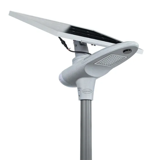 LEDEAST N-120 Solar LED Street Light - Waterproof IP65 Dusk to Dawn Outdoor Luminary