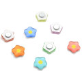 17mm 3D Fridge Magnet Resin Flower Stickers Cartoon Board Magnet in Bulk