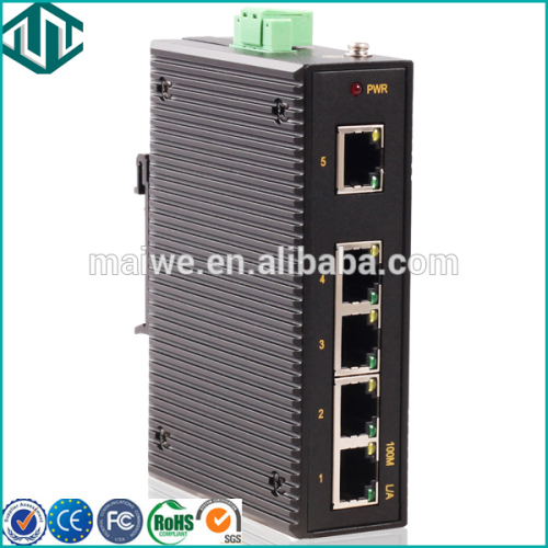 MIEN2205 5-port Unmanaged Steel Industrial Ethernet Switches