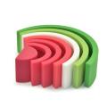 Silicone Rainbow Stacking Building Blocks Toys Kids Edu