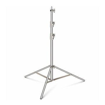 210cm Adjustable Stainless Steel Photo Studio Light Stand Tripod