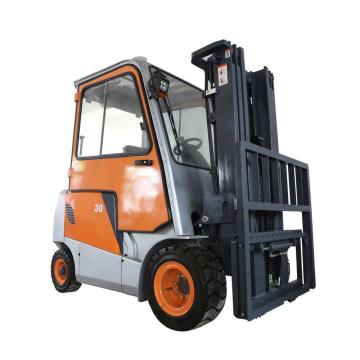 3T Electric Counter-balanced Forklift with Full-closed Cabin