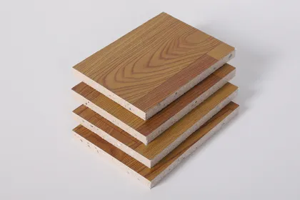 Laminated chloride free wood grain fireproof floor