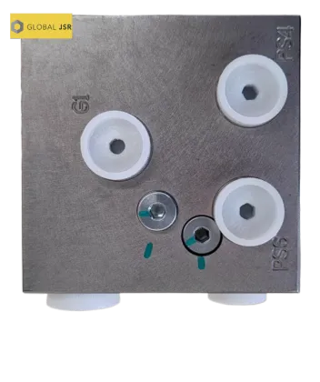 Excavator brake valve group