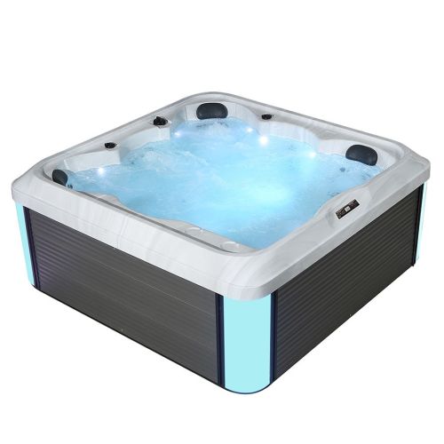 Easy Hot Tub Maintenance 4 People Outdoor Freestanding Jet Massage Hydro Spa