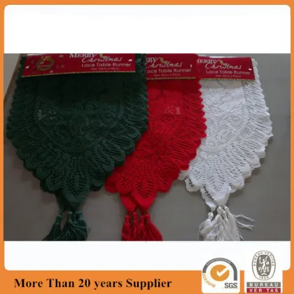 Cheap Polyester Lace table runners 