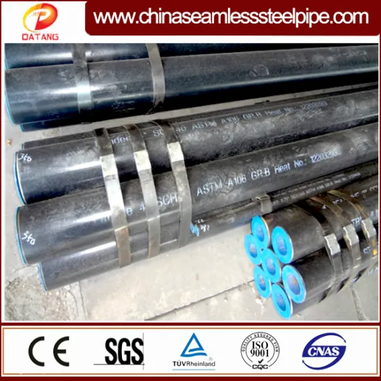 astm a106/a53 gr.b sch40/sch80 seamless steel pipe