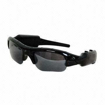 Covert Camera Sunglasses with Built-in Memory, About 70 Minutes Video Time