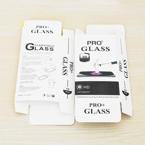 Printed Gloss Varnish Tempered Film Cardboard Box Package