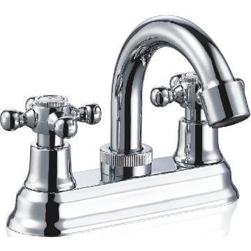4\ "Cekungan keran / kamar mandi faucet dengan tiga lapisan krom berlapis