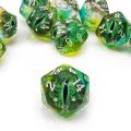 Bescon's Polyhedral Dragon Eye 20 Sides Dice 5pcs Set, Standard Size of 20MM