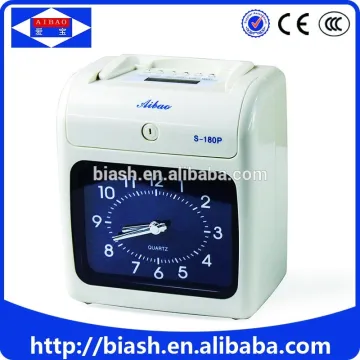 office punch card time record attendance machine