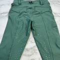 Grass Green Horse Silicone Breeches