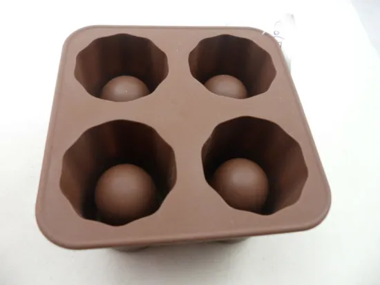 Cup Design Non-Toxic Soft Silicone Ice Tray