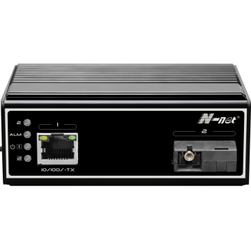 2 ports industrial fast ethernet switch